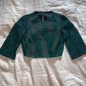 Tibi Crop Top Size 6